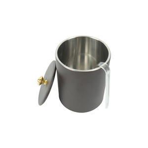 Khách Sạn Và Các Bên 1.5L Không Gỉ Và Giả Da Biểu Tượng Tùy Chỉnh Bia Ice Bucket - Product Image 4