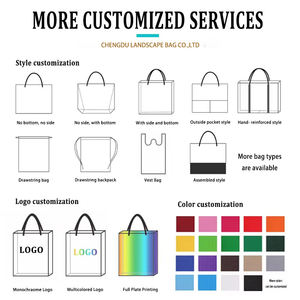 Bolsa <span class=keywords><strong>de</strong></span> Almuerzo Reutilizable Personalizable con Nombre o Logotipo, Bolsa <span class=keywords><strong>de</strong></span> Lona Natural <span class=keywords><strong>para</strong></span> Oficina y Escuela - Product Image 4