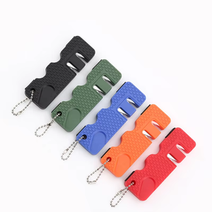 Xách Tay 2-Giai Đoạn Tungsten Thép Mini Dao Mài Ngoài Trời Cắm Trại Keychain Đa Năng Mài Công Cụ Cho Nhà Bếp Sử Dụng - Product Image 1
