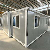 Maisons Modulaires Préfabriquées, Cabanes Préfabriquées, Maisons Conteneurs Extensibles de 20 pieds, Résidence pour Ouvriers, Bureau de Chantier, Dortoir, Cabine