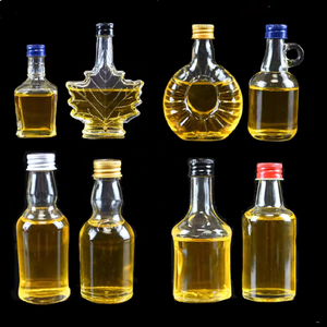 50ml 120ml 150ml <strong>175ml</strong> Customize Glass Mini Alcohol <strong>Bottles</strong> Whisky Wine <strong>Liquor</strong> Shot Ron <strong>Bottle</strong> Food Grade Juice Milk <strong>Bottle</strong> - Product Image 3