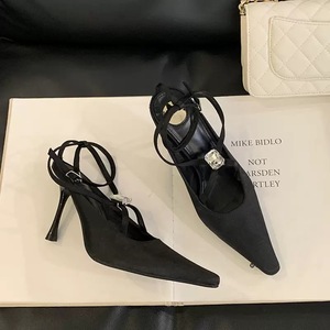 9CM Talon Trending 2025 Women Black Heels for Ladies <b>Shoes</b> - Product Image 3
