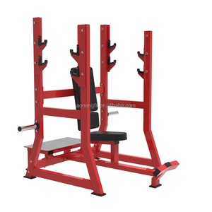 Banco Militar Ajustable de Alta Calidad para Gimnasio Comercial Profesional con Carga de Discos para Entrenamiento de Fuerza - Product Image 1