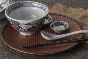 Bol à riz japonais en mélamine polie avec couvercle, bol rond profond pour ramen, idéal pour la cuisine asiatique - Vente chaude - Product Image 4