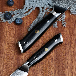 ODM OEM 12 pezzi Super affilato manico giapponese damasco acciaio VG10 cucina Chef <span class=keywords><strong>Set</strong></span> di <span class=keywords><strong>coltelli</strong></span> - Product Image 4