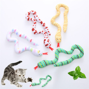 Anti-biting Molar Interactive Play Pet Supplies Factory Spot Wholesale Catnip Plush Greedy <strong>Snake</strong> <strong>Cat</strong> <strong>Toy</strong> - Product Image 6
