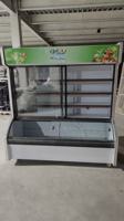 Vitrines réfrigérées à double couche à refroidissement stable, certifiées ETL, pour boissons et plats de cantine d'hôtel, anti-givre