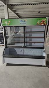 Vitrines réfrigérées à double couche à refroidissement stable, certifiées ETL, pour boissons et plats de cantine d'hôtel, anti-givre - Product Image 2