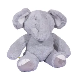 Schlussverkauf niedliche Puppe Elefant-Plüschtiel superweiche Baby-Plüschtiele flauschige gefüllte Tieren-Plüschtiele