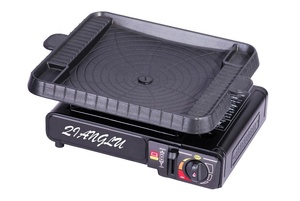 バーベキューセット付きポータブルガスストーブ、キャンプガス炊飯器屋外調理、調理用ガスバーナー - Product Image 2