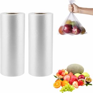 Classy Plastic Food Storage <b>Bags</b> 14x20 Inch 350 <b>Bags</b> Per Roll For Fruits Vegetables Bread Refrigeration Storage - Product Image 1