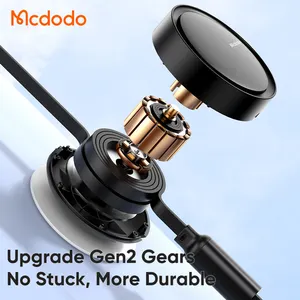 Mcdodo 725 1-3 Telescopic Nylon Fast Charging Data Cable Micro 3.5A Bidirectional Stretching Braid Supports Data Transmission