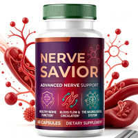 Complément alimentaire pour la santé des nerfs, marque privée OEM, capsules pour le soin du système nerveux, complément pour la circulation sanguine, soin quotidien des nerfs