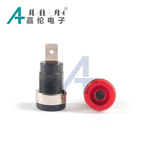 Jialun Nickel Mạ Đồng 4Mm Chuối Jack Nữ Bảng Điều Chỉnh Gắn Kết Bài Chuối Ổ Cắm - Product Image 3