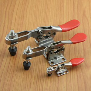 Xin Jieliang Quick Release Clamp 201 M4 <b>Thread</b> 76mm Length Welding Fixture <b>Tooling</b> Fixture - Product Image 2