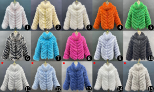 Janefur <span class=keywords><strong>cappotto</strong></span> di <span class=keywords><strong>pelliccia</strong></span> di volpe reversibile leggero invernale a sbuffo manica lunga, fodera di seta 100% rosa vera <span class=keywords><strong>pelliccia</strong></span> da donna - Product Image 6
