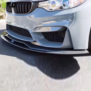 Labbro del paraurti anteriore per BMW 2014 <span class=keywords><strong>a</strong></span> 2020 F80 <span class=keywords><strong>M3</strong></span> F82 M4 2 pezzi PSM tipo fibra di carbonio <span class=keywords><strong>a</strong></span> secco per F80 <span class=keywords><strong>M3</strong></span> labbro anteriore - Product Image 5