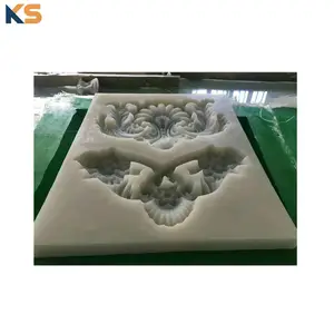 用于石膏混凝土浮雕3D墙板的FRP玻璃纤维塑料硅胶模具