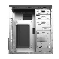 Casing PC Desktop Kantor Micro ATX, Kabinet Menara Komputer