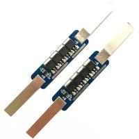 Carte de protection de batterie BMS 3.2V 10A 32700 1S 3.7V 4MOS 10A 32650 avec bandes de nickel pour jouet électrique et lampadaire solaire