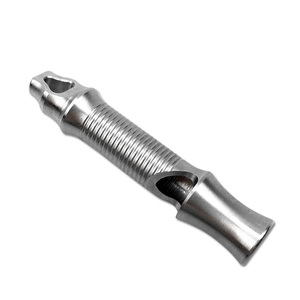 Высококачественный свисток для выживания из нержавеющей стали для активного отдыха, походов и охоты, высокочастотный - Product Image 2