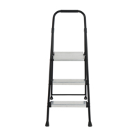 ANSI 225LB 2 3 Stufen-Leiter Hocker-Treppe Aluminium-Schritt Stahlleiter Klappleiter für Haus Haushalt Stahlleiter mit Werkzeugtablett