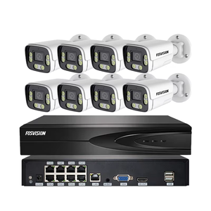 Giá rẻ 2MP màu Night Vision PoE IP <span class=keywords><strong>Camera</strong></span> 2way nói chuyện 4CH 8CH NVR Kit an ninh Hệ thống <span class=keywords><strong>camera</strong></span> quan sát <span class=keywords><strong>wifi</strong></span> an ninh máy ảnh - Product Image 3