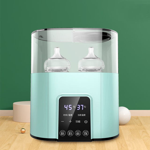 Multi function Baby Bottle Warmer Sterilizer 2 in 1 PP Material Constant Temperature Smart Heat Preserving Milk Warmer Automatic