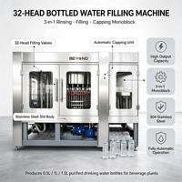 Ligne de remplissage d'eau en bouteille PET automatique 3000BPH 500ml, usine de production d'eau minérale clé en main