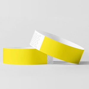 Bracelet Tyvek promotionnel léger, coloré, imperméable, pour concert, bracelet de poignet Dupont - Product Image 4