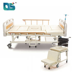 Lit médicalisé multifonctionnel manuel pour fauteuil roulant, idéal pour les hôpitaux - Product Image 2