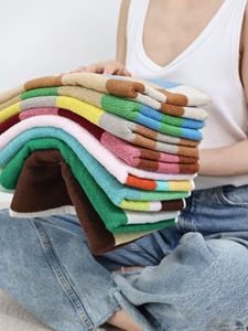 Nouvelle <span class=keywords><strong>Serviette</strong></span> de Bain Jacquard Teintée en Fil à Motif Dessin Animé 2026, en Coton Peigné à Boucles Longues, Douce pour la Peau et Absorbante, pour Enfants et Adultes - Product Image 2