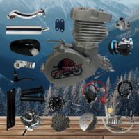 Kit de motorización de bicicleta de gasolina de 2 tiempos y 85cc, marca ztmoto, personalizado, de alta velocidad, 3.7 kw, para adultos, para carreras.