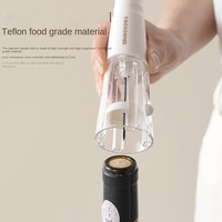 Ensemble ouvre-bouteille à pression d'air portable 2-en-1 et extracteur de bouchon pour bière et vin rouge, accessoires de bar, outil de cuisine domestique