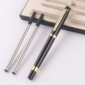 Luxury Business Hotel Vip Metal Signature <b>Ink</b> Premium Gel Pen Logo Red/Blue 0.5Mm Custom Color Promotional Gift - Product Image 2