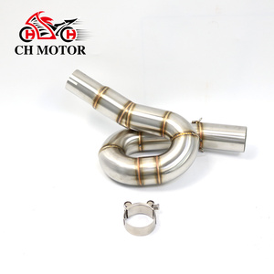 ระบบไอเสียมอเตอร์ไซค์ท่อกลางสำหรับสำหรับ <span class=keywords><strong>Benelli</strong></span> 300 BJ300 <span class=keywords><strong>GS</strong></span> BN302 TNT300 2014 2015 2016 2017 2018 - Product Image 1