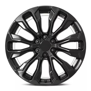 Jantes chromées personnalisées Hunt 20 22 24 26 pouces, jantes forgées monobloc, jantes forgées 6x5.5 6x139.7 pour <span class=keywords><strong>Denali</strong></span> GMC - Product Image 4
