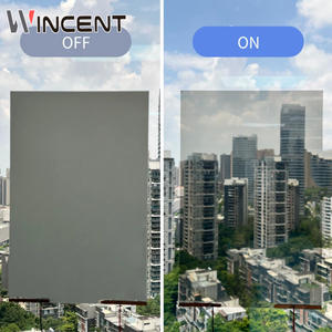 <span class=keywords><strong>Film</strong></span> PDLC 0,38 mm PET auto-adhésif, teinte de confidentialité commutable, fenêtre intelligente, décoration moderne, occultant, rouleau de 1x30 m, prix d'usine - Product Image 1