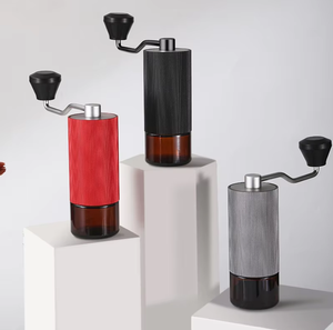 Molinillo de Café Manual Portátil de Acero Inoxidable con Diseño de Madera, Herramienta de Cocina <span class=keywords><strong>para</strong></span> Moler Granos de Café - Product Image 2