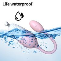 Vibrateur portable en forme de U à télécommande pour stimulation du point G et du clitoris, œufs vibrants chauffants, jouets pour adultes