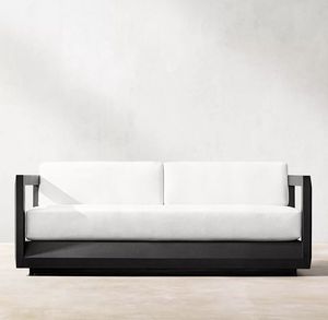 Conjunto de Sofás Modernos para Jardín, Muebles de Aluminio para Exteriores de Dos y Tres Plazas con Cojines - Product Image 2