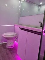 NEWWIN Toilettes portables de conception moderne, WC mobile, salle de bain mobile, toilettes de luxe