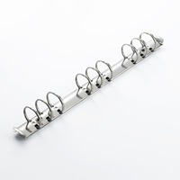 Pince à reliure métallique noire modèle TC TR171-6-20/20 à 6 trous pour accessoires de classement de bureau