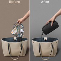 Nouvelle Pochette de Rangement pour Câbles 2026, Grande Capacité, Multi-compartiments, Organisateur d'Accessoires Numériques pour Chargeurs