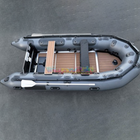 Bateau gonflable de pêche en gros 6 8 personnes Bateau Gonflable Pvc Fast Rib Hypalon Gonflable Rafting Bateau pour la pêche
