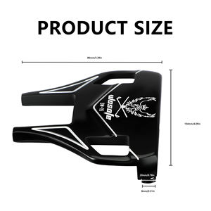 कारखाने की थोक बिक्री कम कीमत में गोल्फ मैलेट पटर, जस्ता मिश्र धातु cnc राइट ओम कस्टम गोल्फ क्लब हेड - Product Image 6