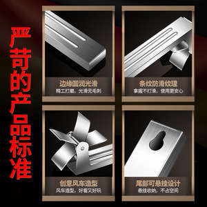 ที่หั่นแตงโม สแตนเลส 304 แบบกังหันลม หั่นผลไม้เป็นชิ้นๆ อย่างสม่ำเสมอ ปลอดภัยสำหรับเด็ก - Product Image 4