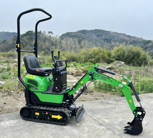 2026 创鑫 0.6 吨小型挖掘机 CX-006B CE 认证 EURO5 发动机橡胶履带式小型挖掘机，用于花园草坪护理 - Product Image 3