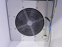 Nouveaux ventilateurs d'extraction horizontaux modernes à persiennes en aluminium pour le stockage d'énergie, la ventilation des fumées et des gaz de combustion des groupes électrogènes