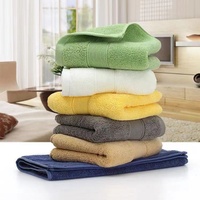 Wholesale 100% Cotton Long Staple Towel Set Color Dobby Towel High Absorption 500-700gsm Luxury Hotel Bath Towel Set